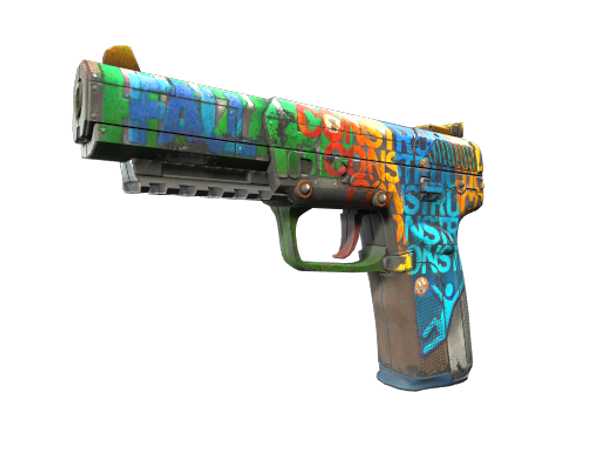 Сувенирный Five-SeveN | Береги голову (Поношенное)