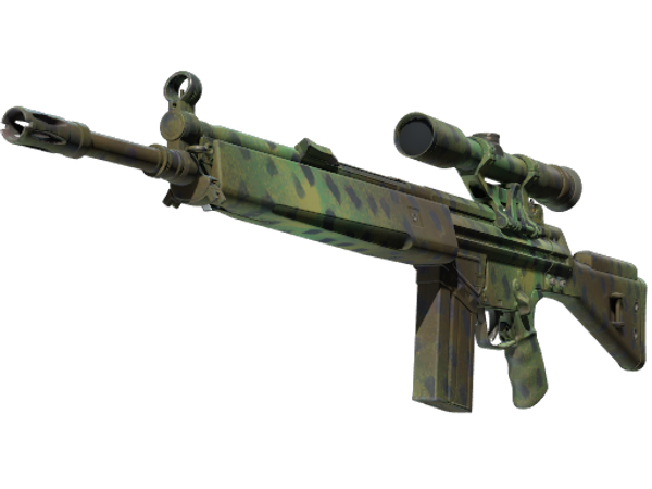 Souvenir G3SG1 | Jungle Dashed (Minimal Wear)