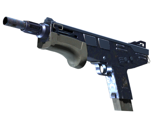 Souvenir MAG-7 | Navy Sheen (Minimal Wear)