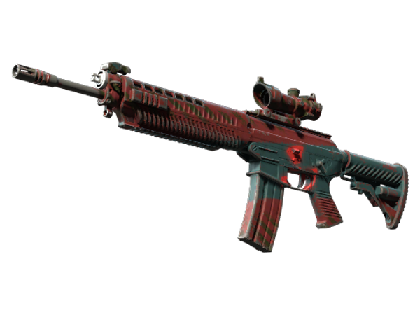 Сувенирный SG 553 | Радиоактивные осадки (Поношенное)