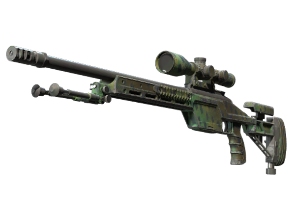 Сувенирный SSG 08 | Тропическая штриховка (После полевых испытаний)