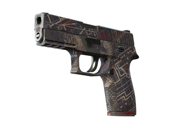 Сувенирный P250 | Чертёж-планировка (Поношенное)