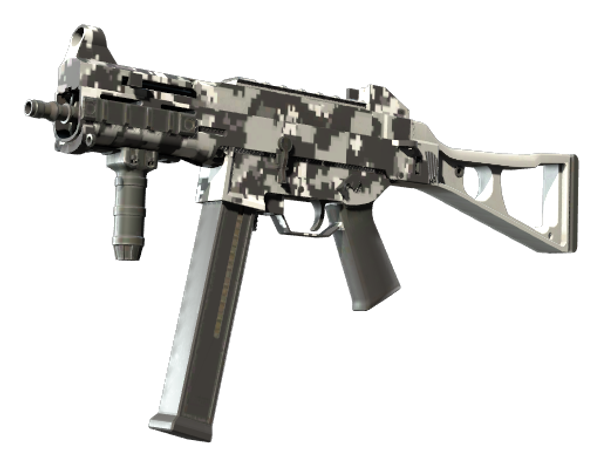 Сувенирный UMP-45 | Пиксельный камуфляж «Город» (Немного поношенное)
