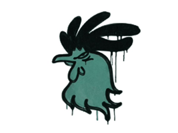 Sealed Graffiti | Cocky (Frog Green)