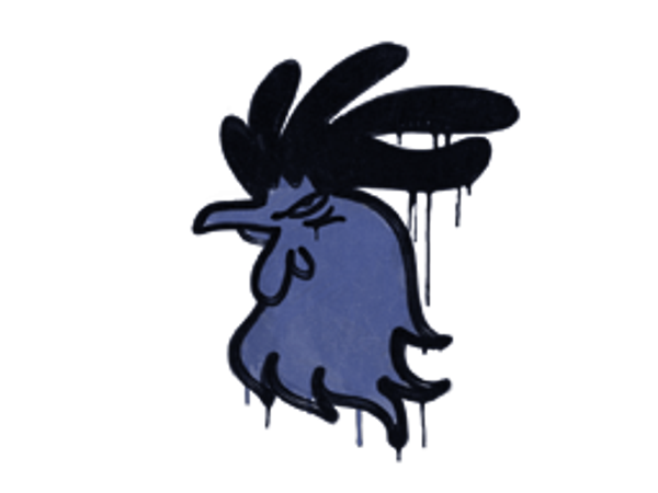 Sealed Graffiti | Cocky (SWAT Blue)