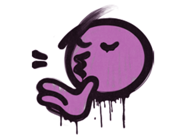 Sealed Graffiti | Chef Kiss (Bazooka Pink)