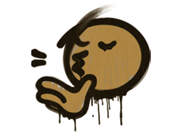 Sealed Graffiti | Chef Kiss (Desert Amber)