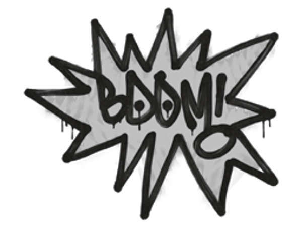 Sealed Graffiti | BOOM (Shark White)