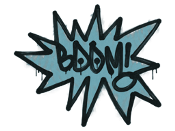 Sealed Graffiti | BOOM (Wire Blue)