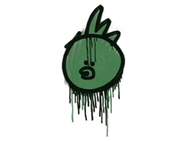 Запечатанный граффити | Куд-кудах (Лесной зелёный)