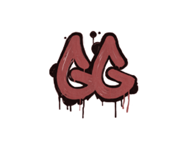 Sealed Graffiti | GGEZ (Blood Red)