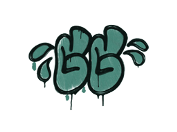 Sealed Graffiti | GGWP (Frog Green)
