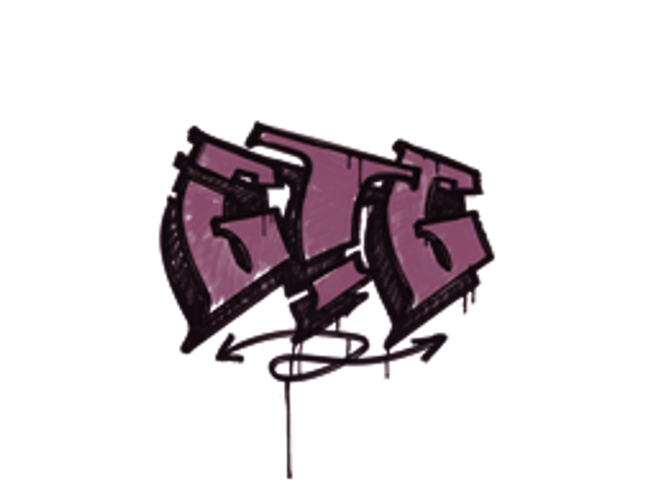 Запечатанный граффити | Мне пора (Нежный розовый)