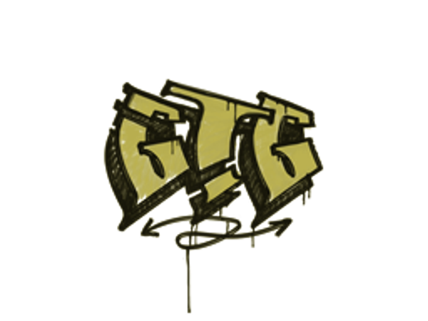 Sealed Graffiti | GTG (Tracer Yellow)