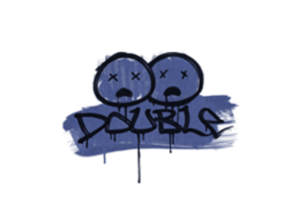 Sealed Graffiti | Double (SWAT Blue)