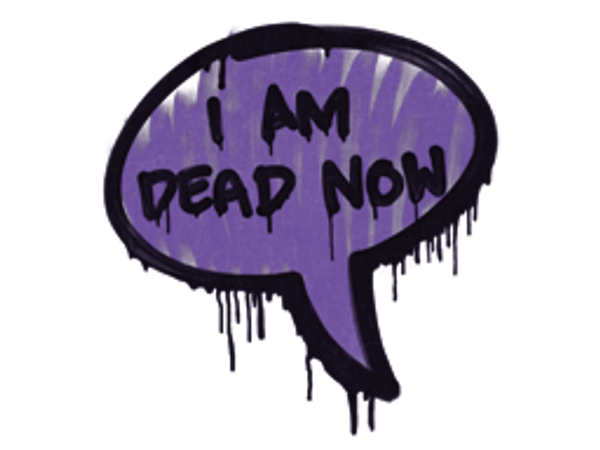 Sealed Graffiti | Dead Now (Monster Purple)