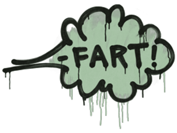 Sealed Graffiti | Fart (Cash Green)