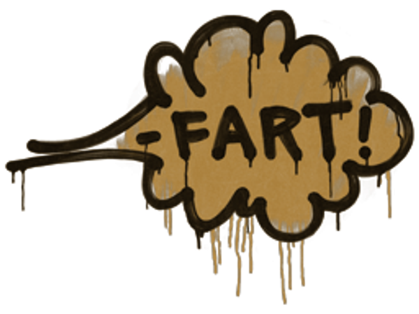 Sealed Graffiti | Fart (Desert Amber)