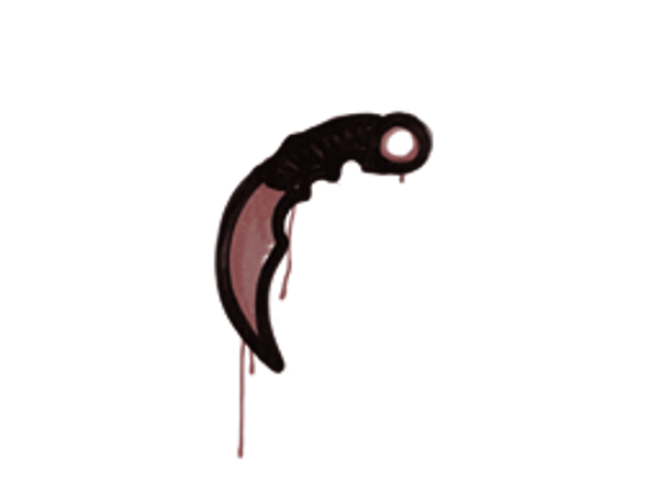 Sealed Graffiti | Karambit (Brick Red)
