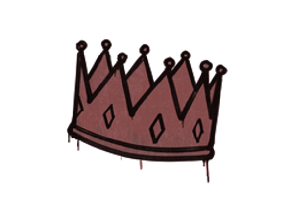 Sealed Graffiti | King Me (Brick Red)