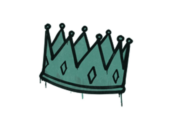 Sealed Graffiti | King Me (Frog Green)
