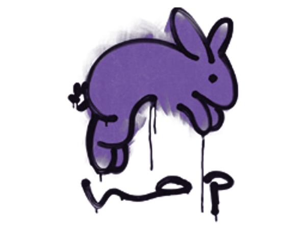 Запечатанный граффити | Прыг (Жуткий фиолетовый)