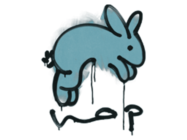 Sealed Graffiti | Hop (Wire Blue)