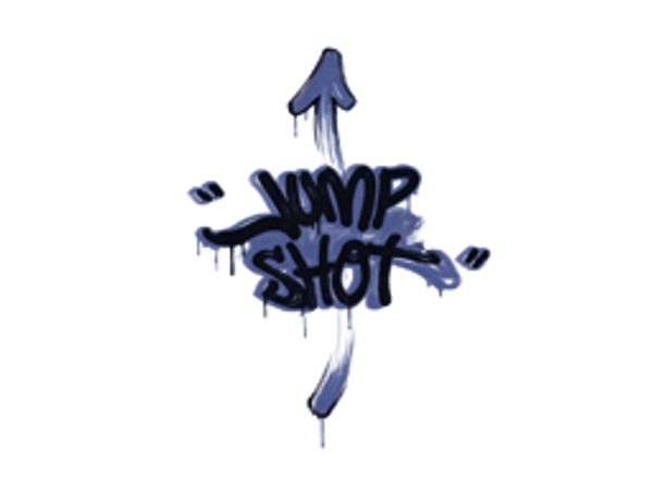 Sealed Graffiti | Jump Shot (SWAT Blue)