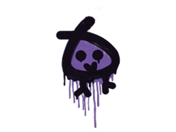 Запечатанный граффити | Курочка (Жуткий фиолетовый)