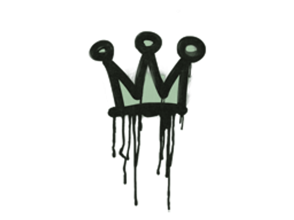 Запечатанный граффити | Мини-корона (Денежный зелёный)