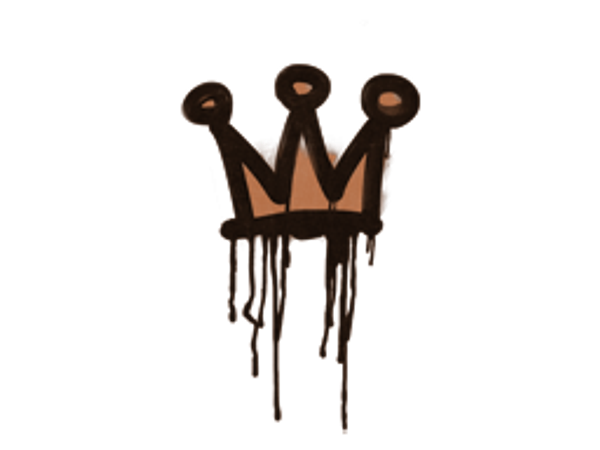 Sealed Graffiti | Little Crown (Tiger Orange)