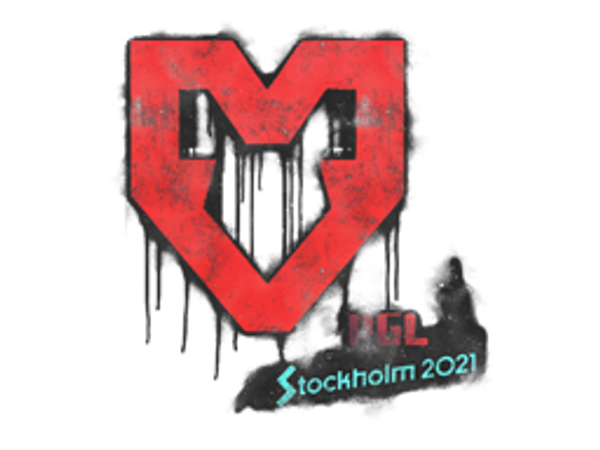Запечатанный граффити | MOUZ | Стокгольм-2021