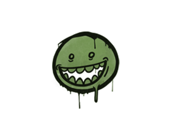 Sealed Graffiti | Mr. Teeth (Battle Green)