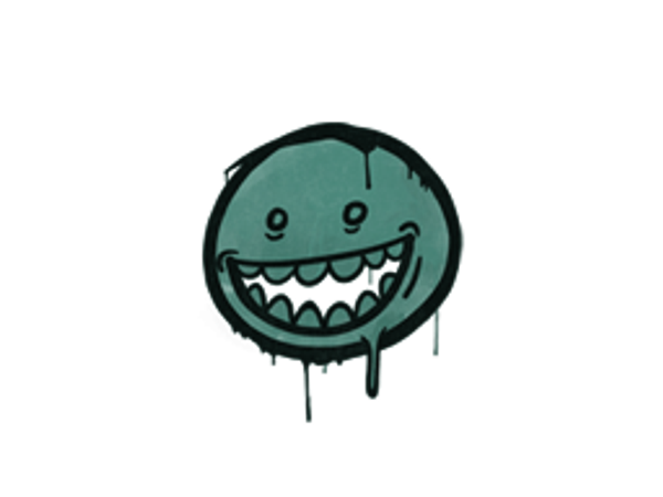 Sealed Graffiti | Mr. Teeth (Frog Green)