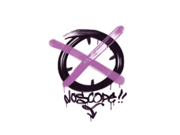 Запечатанный граффити | Без прицела (Взрывной розовый)