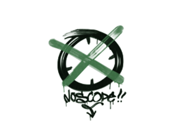 Запечатанный граффити | Без прицела (Лесной зелёный)