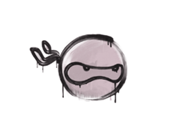 Запечатанный граффити | Ниндзя (Траншейный розовый)