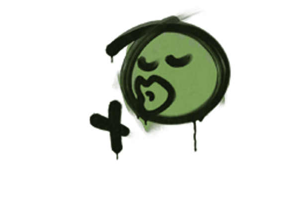 Sealed Graffiti | Smooch (Battle Green)