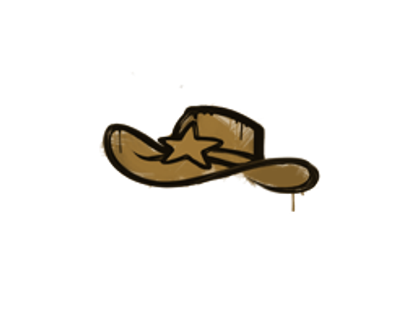 Запечатанный граффити | Шериф (Пустынный янтарный)