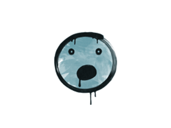 Sealed Graffiti | Speechless (Wire Blue)