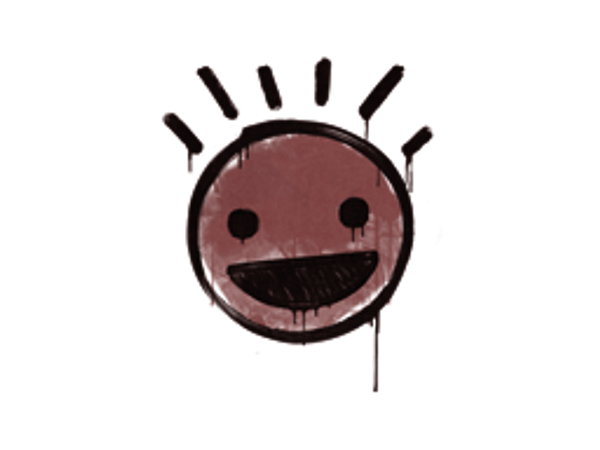 Sealed Graffiti | Still Happy (Brick Red)