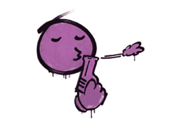 Sealed Graffiti | Quickdraw (Bazooka Pink)