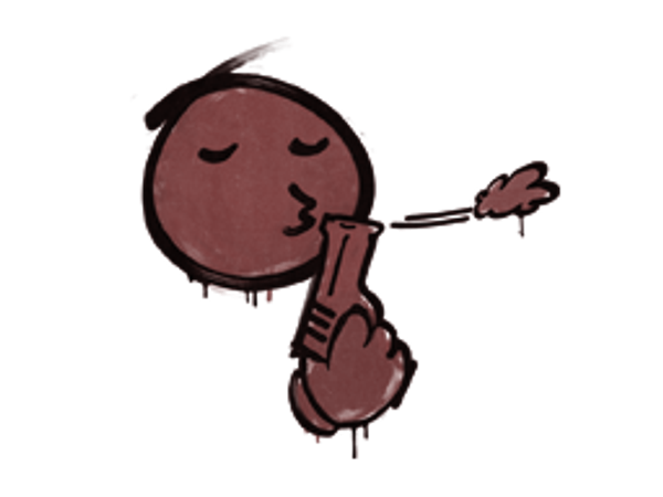 Sealed Graffiti | Quickdraw (Brick Red)