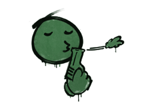 Sealed Graffiti | Quickdraw (Jungle Green)