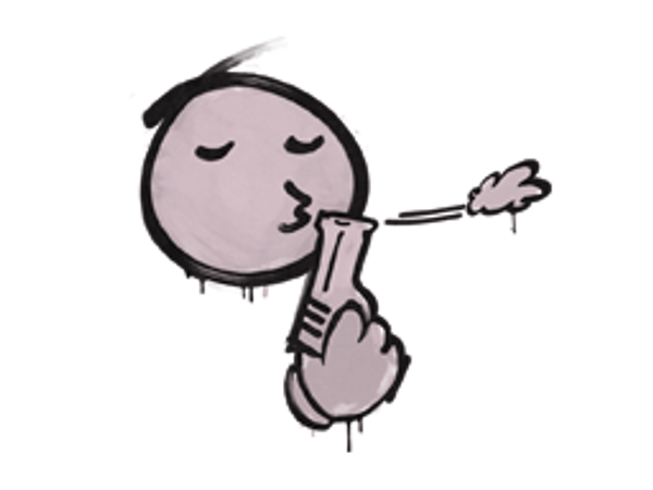 Запечатанный граффити | Скорострел (Траншейный розовый)