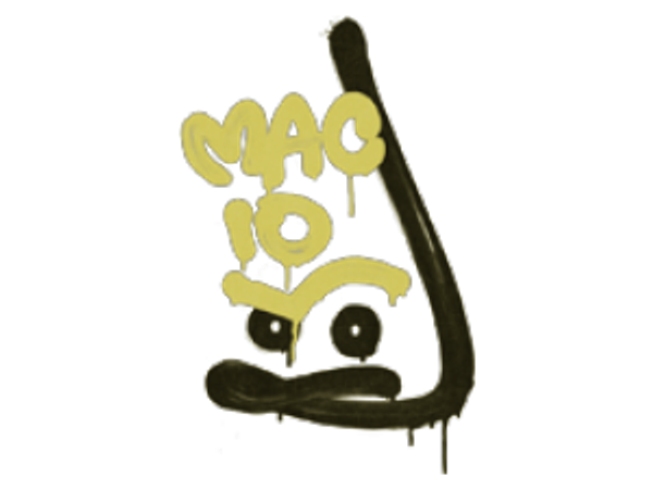 Запечатанный граффити | Отдача: MAC-10 (Дорожный желтый)