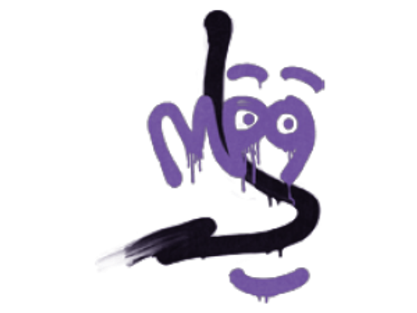 Sealed Graffiti | Recoil MP9 (Monster Purple)