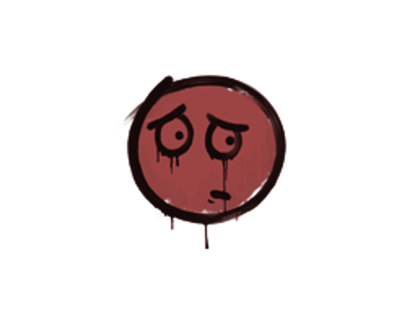 Sealed Graffiti | Worry (Blood Red)