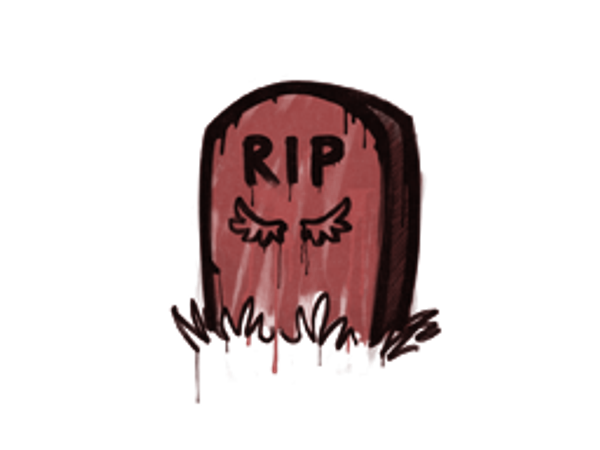 Sealed Graffiti | Tombstone (Blood Red)