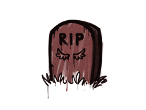 Sealed Graffiti | Tombstone (Brick Red)